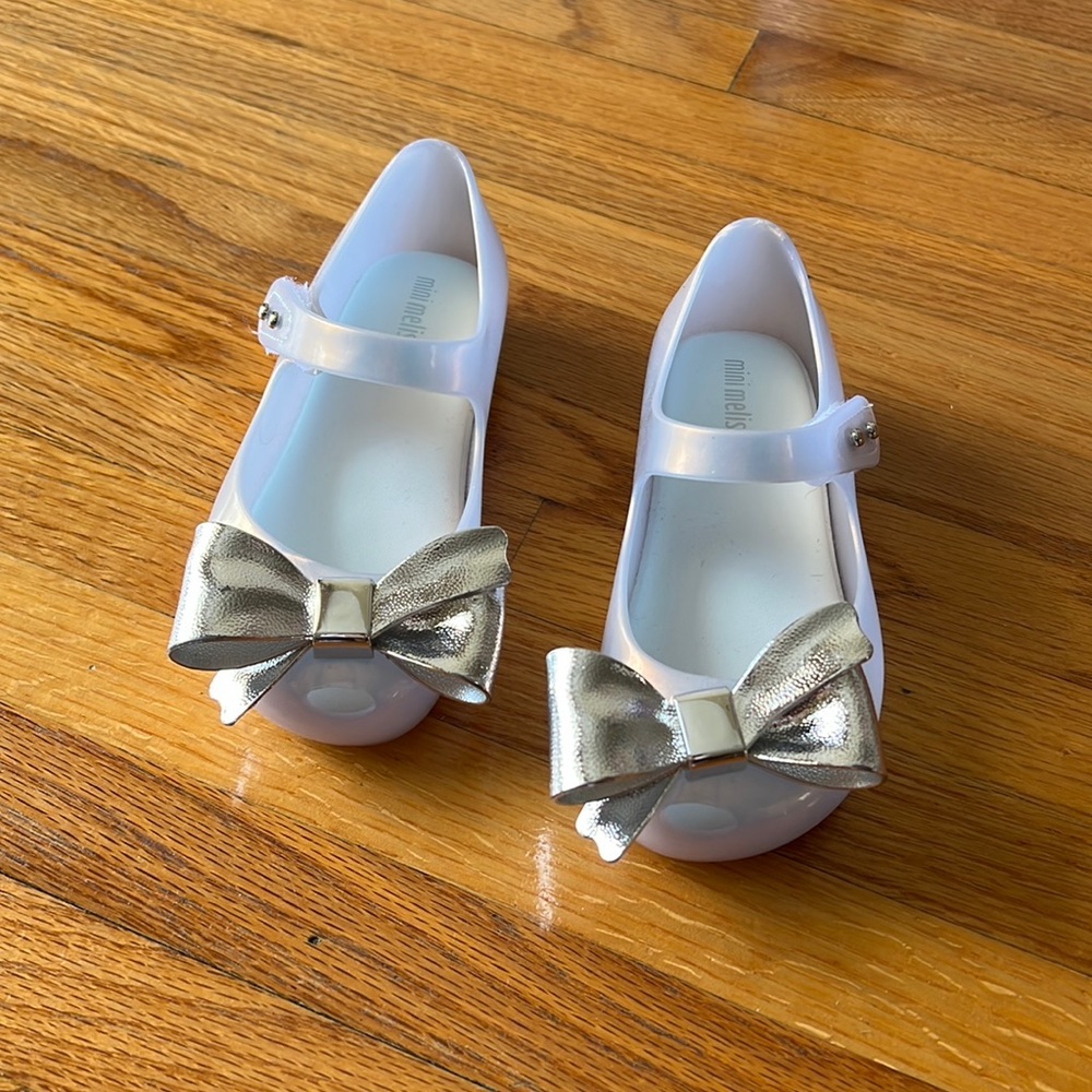 MINI MELISSA ULTRAGIRL SILVER BOW